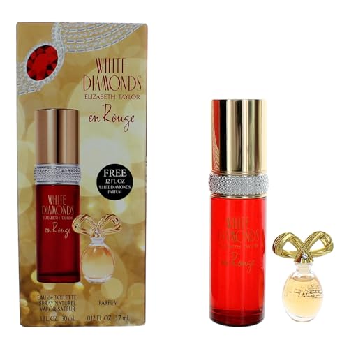 Elizabeth Taylor White Diamonds En Rouge, 2 Piece Gift Set women